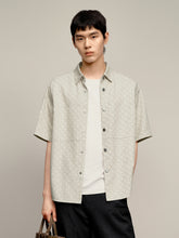 Men's Letter Print Short-Sleeve Shirt